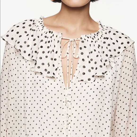 ZARA POLKA DOT MINI DRESS LIMITED EDITION - Picture 3 of 6